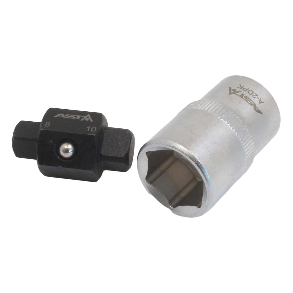 Olajteknő dugókulcs 8x10mm 1/2"
