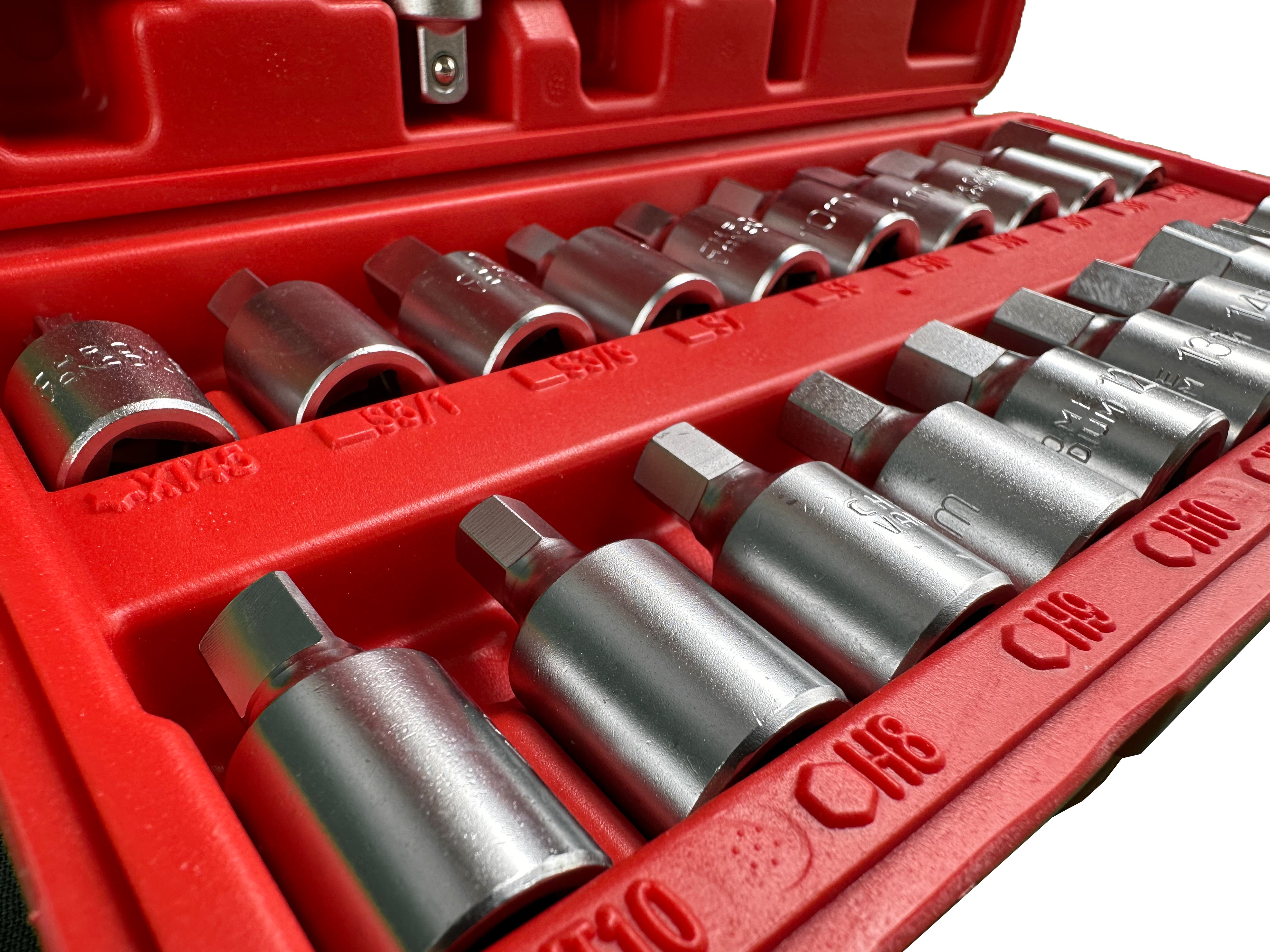 Olajteknő kulcs készlet 21 db GEBO TOOLS