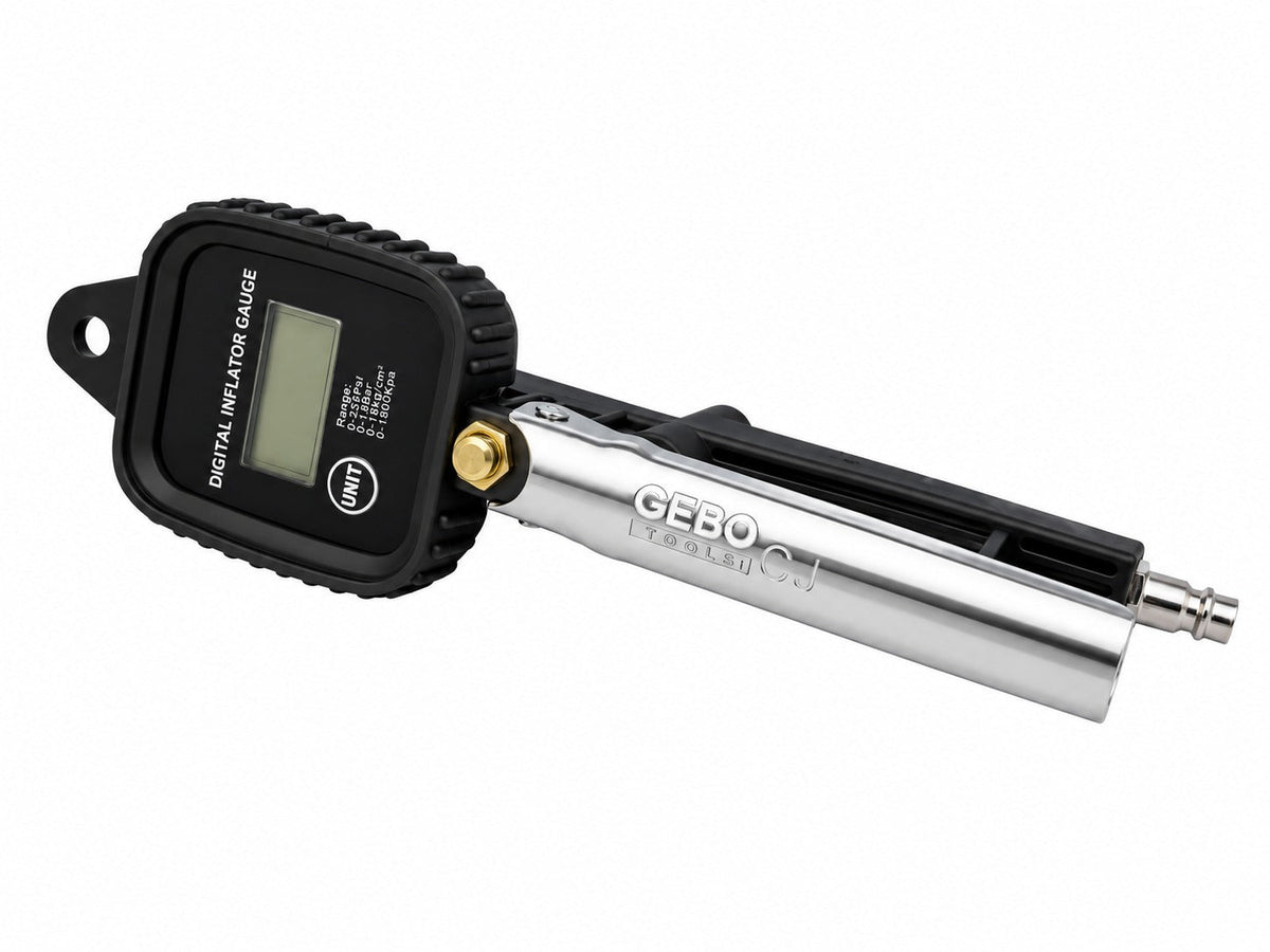 Kerékfújó pisztoly digitális nyomásmérővel 0-255 psi GEBO TOOLS