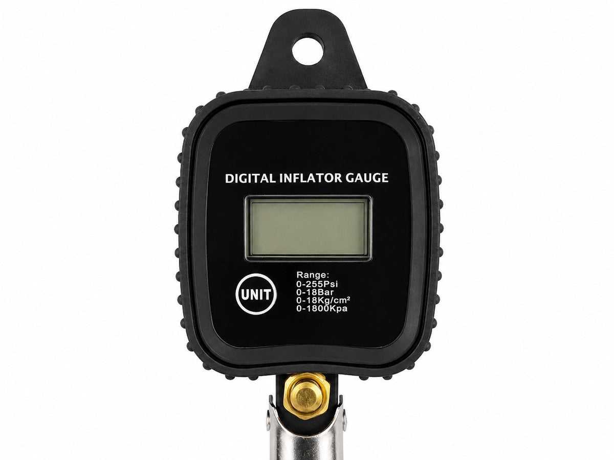 Kerékfújó pisztoly digitális nyomásmérővel 0-255 psi GEBO TOOLS