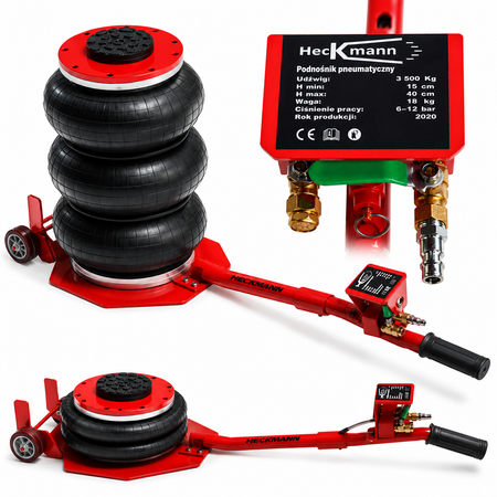 Pneumatikus légpárnás emelő 3.5T 15-40cm