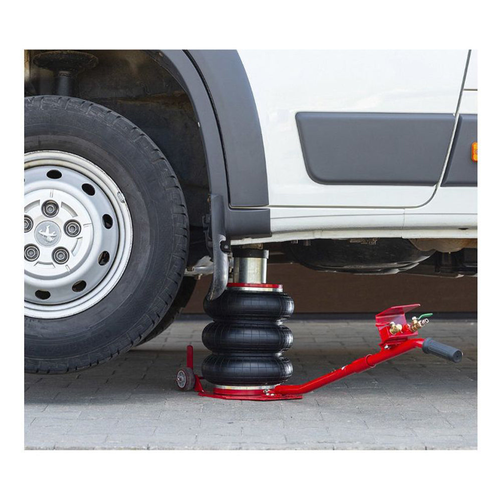 Pneumatikus légpárnás emelő 3.5T adapterrel 15-48cm