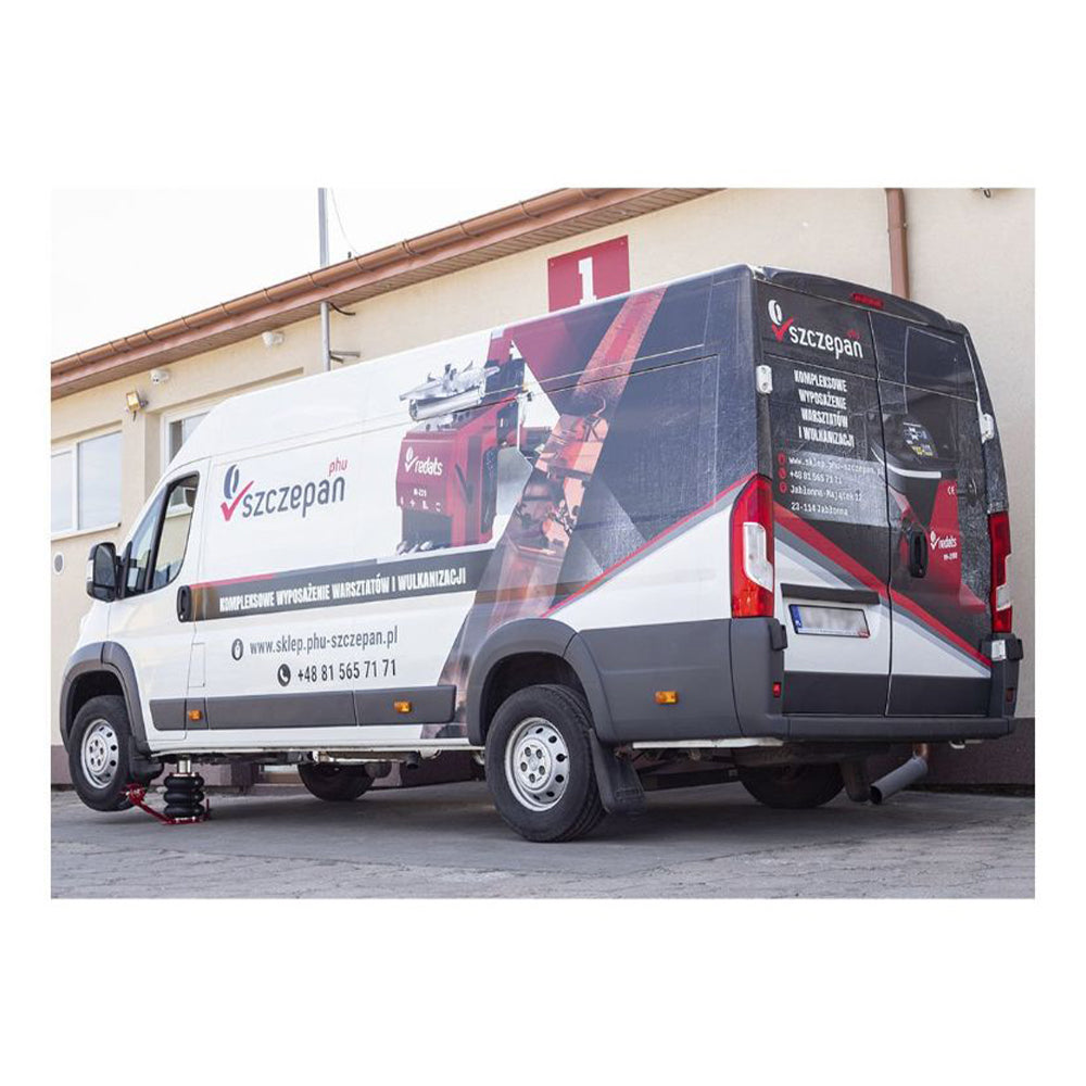 Pneumatikus légpárnás emelő 3.5T adapterrel 15-48cm