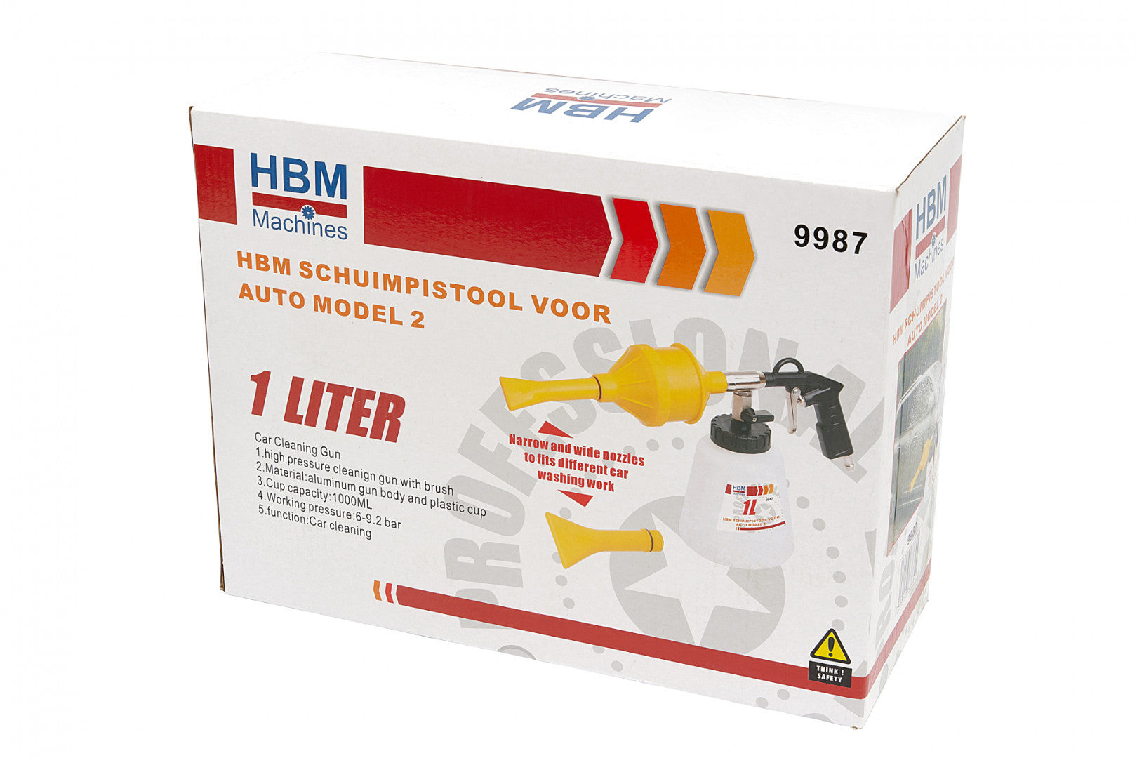 Pneumatikus tisztító pisztoly HBM