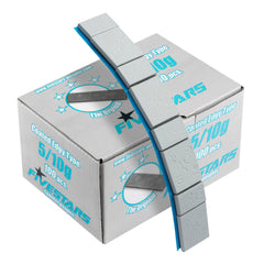 ÖNTAPADÓ CENTÍROZÓ KERÉKSÚLY KÉSZLET GUMIABRONCSOKHOZ 5/10 G 100 SÁV 8 DB/SÁV MATT SZÜRKE