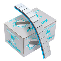 ÖNTAPADÓ CENTÍROZÓ KERÉKSÚLY KÉSZLET GUMIABRONCSOKHOZ 5 G 100 SÁV EDGY MATT SZÜRKE