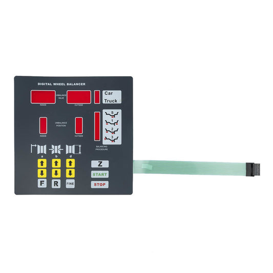 VEZÉRLŐ BILLENTYŰZET KERÉK KIEGYENSÚLYOZÓ GÉPHEZ WT-200