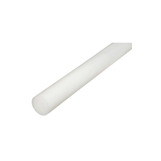 Poliamid PA6 fehér rúd, 1000x60mm, 3.6 kg