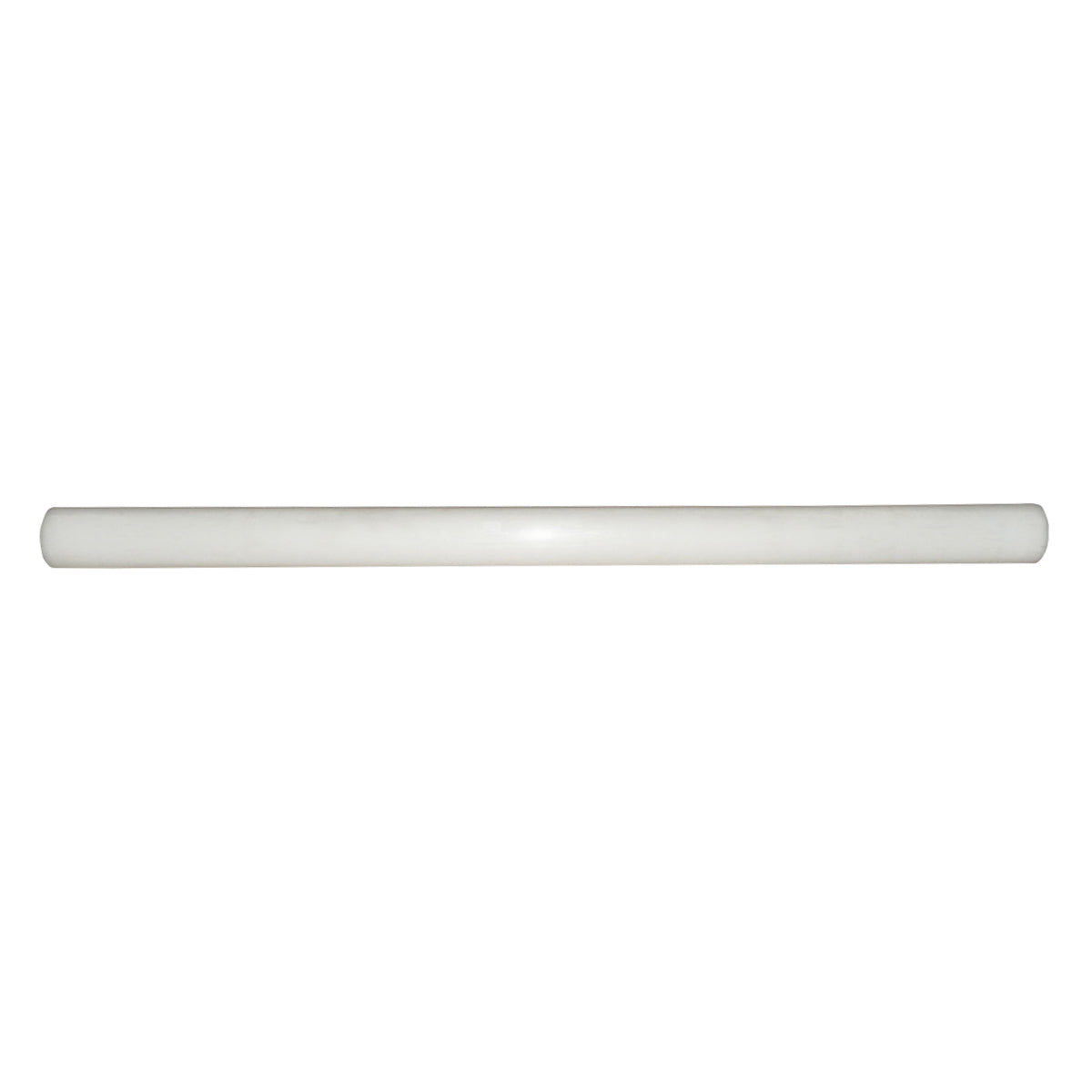 Poliamid, poli-oximetilén (POM) fehér rúd, 1000x60mm, 4.24 kg