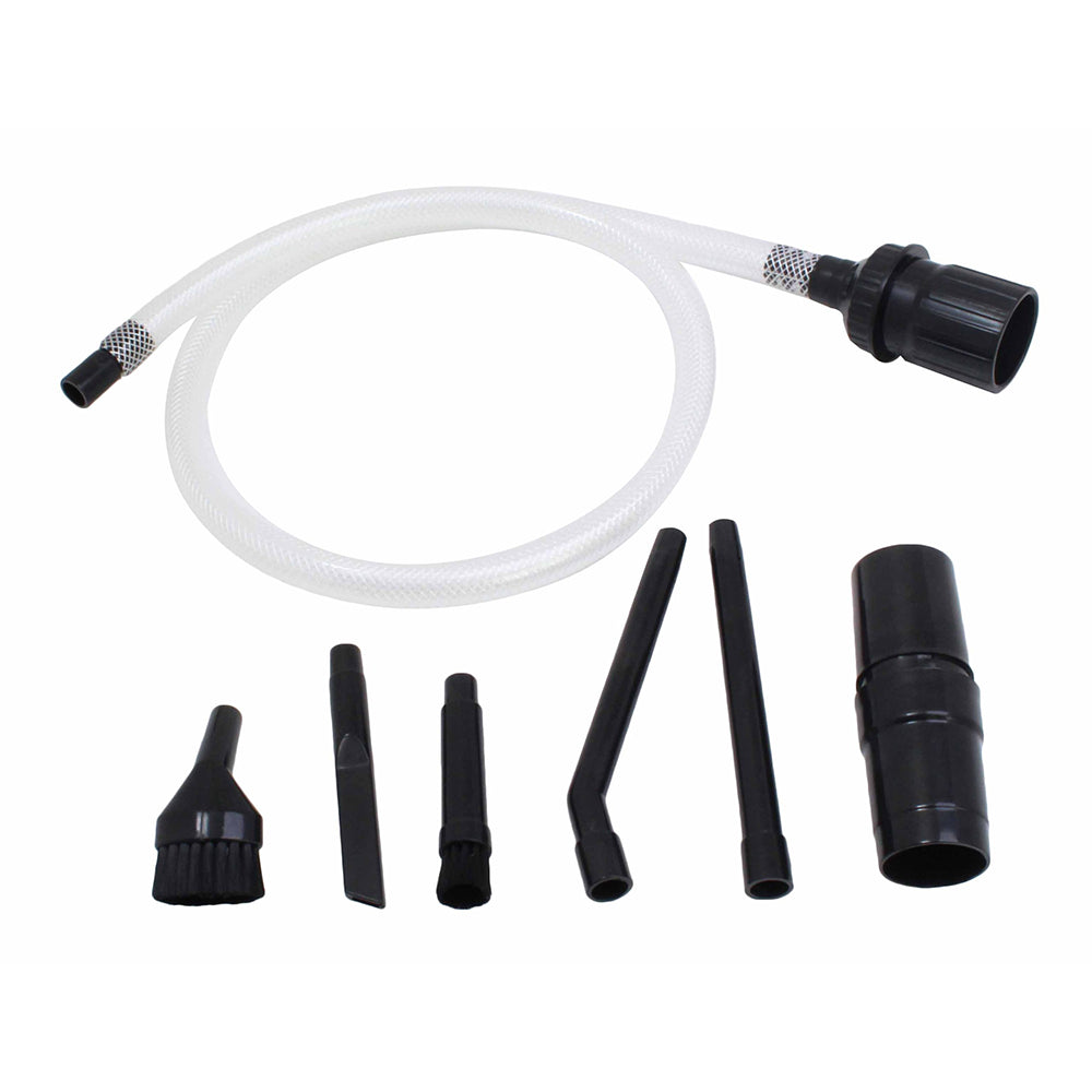 Porszívófúvóka és adapter készlet detailing auto 9 db