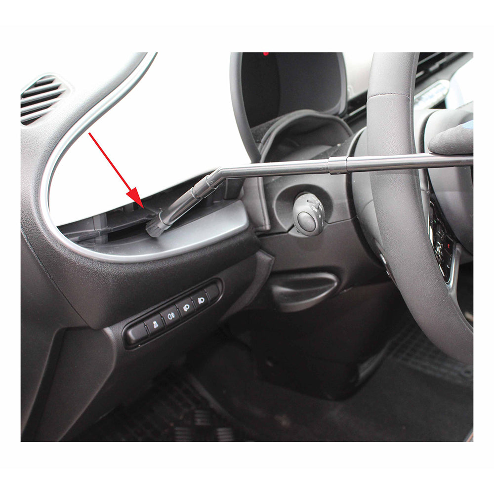 Porszívófúvóka és adapter készlet detailing auto 9 db