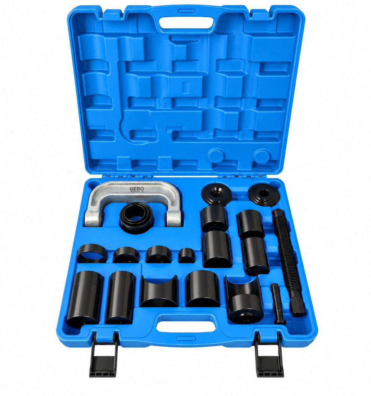 Trapézcsukló és szilent szerelő készlet 21 db GEBO TOOLS
