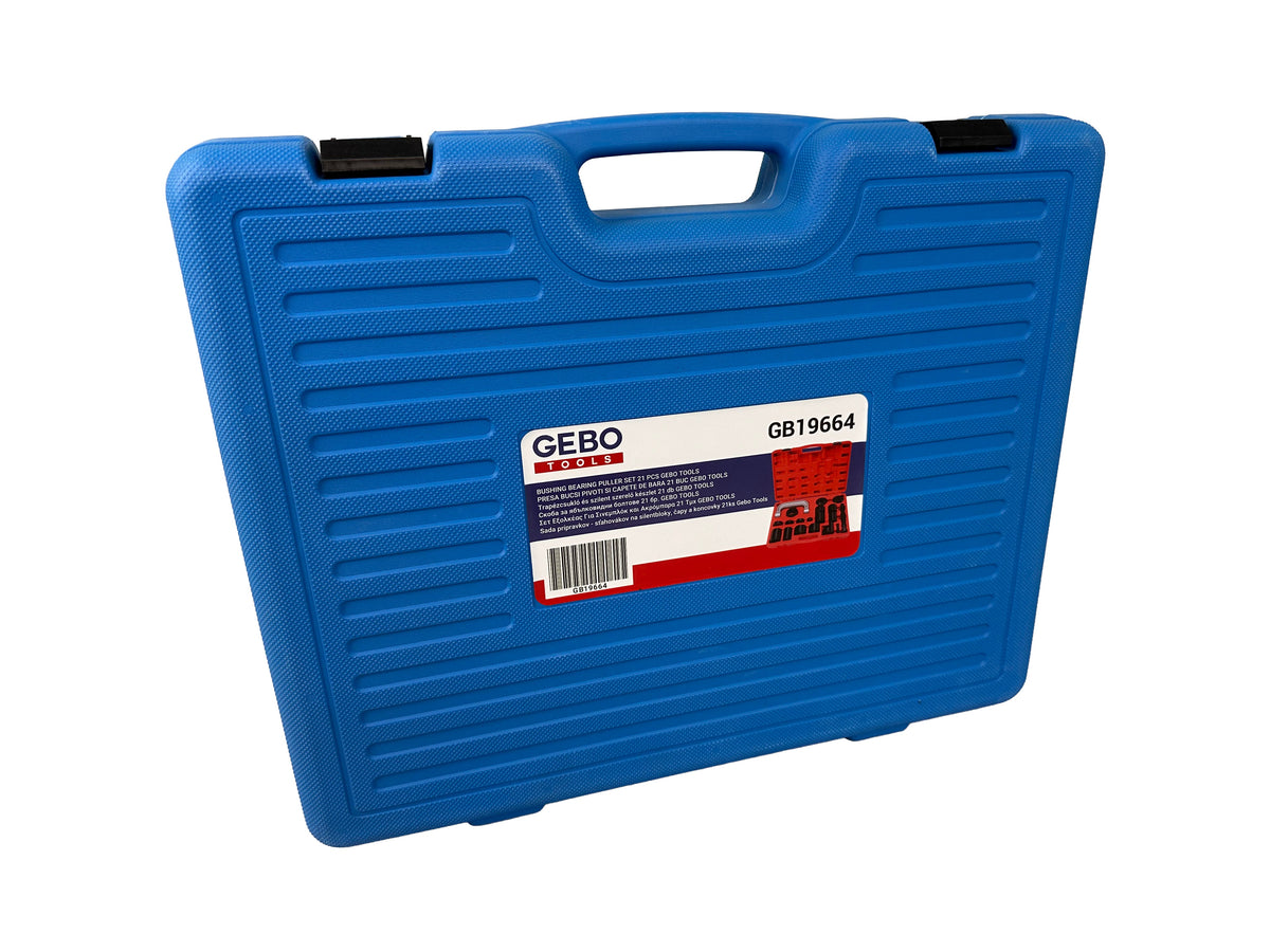 Trapézcsukló és szilent szerelő készlet 21 db GEBO TOOLS
