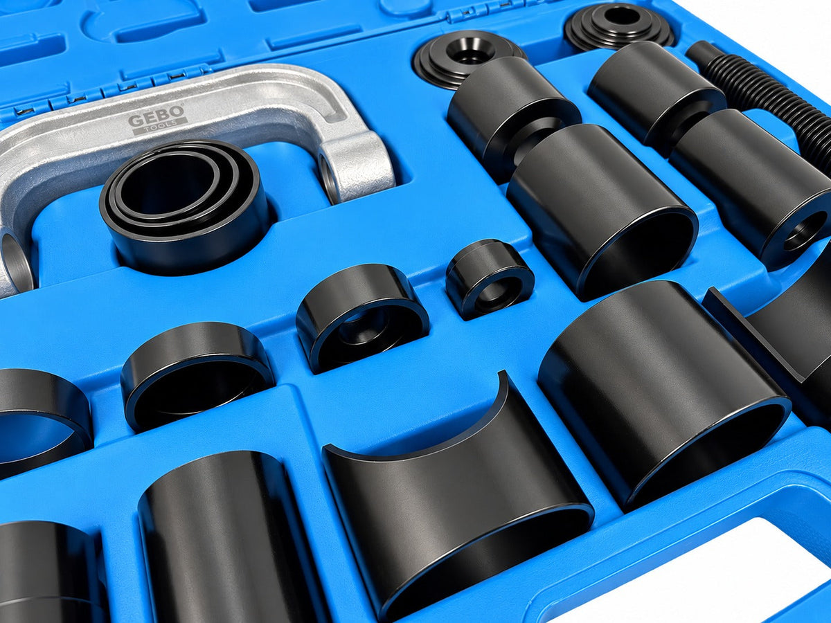 Trapézcsukló és szilent szerelő készlet 21 db GEBO TOOLS