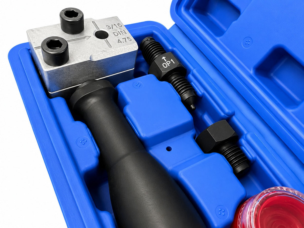Fékcső peremező készlet 4.75 GEBO TOOLS