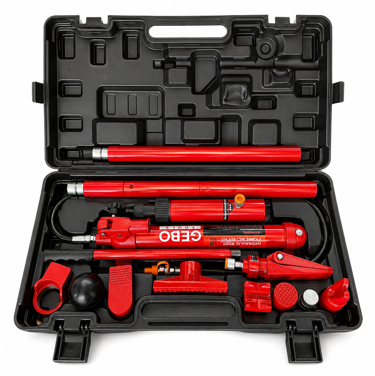 Hidraulikus karosszéria prés készlet 10 t 15 db GEBO TOOLS