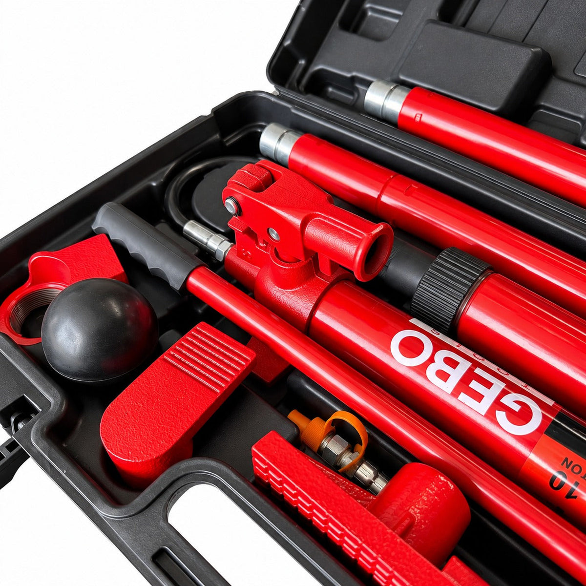 Hidraulikus karosszéria prés készlet 10 t 15 db GEBO TOOLS