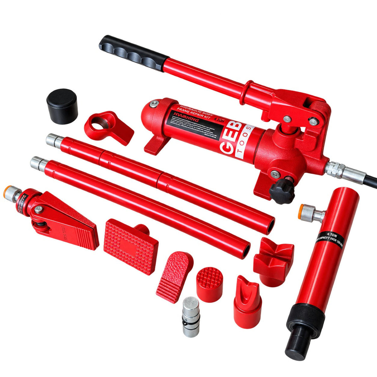 Hidraulikus karosszéria prés készlet 4 t GEBO TOOLS
