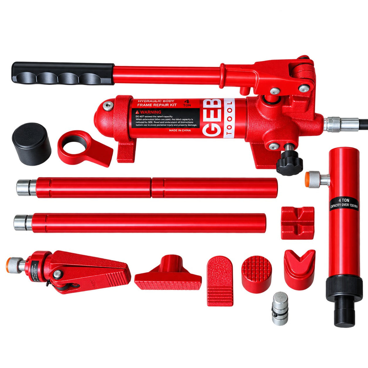 Hidraulikus karosszéria prés készlet 4 t GEBO TOOLS