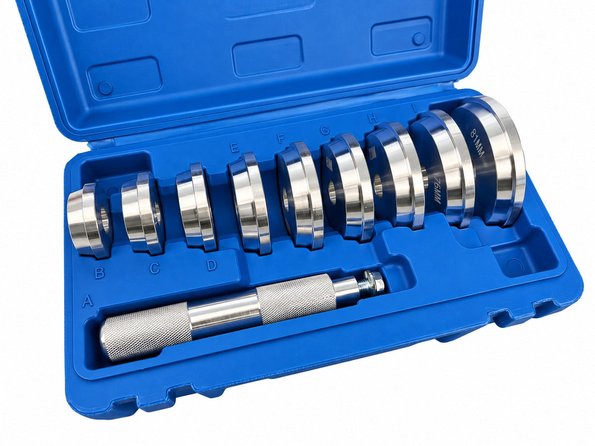 Csapágy és kerékagy prés készlet 40-81 mm GEBO TOOLS