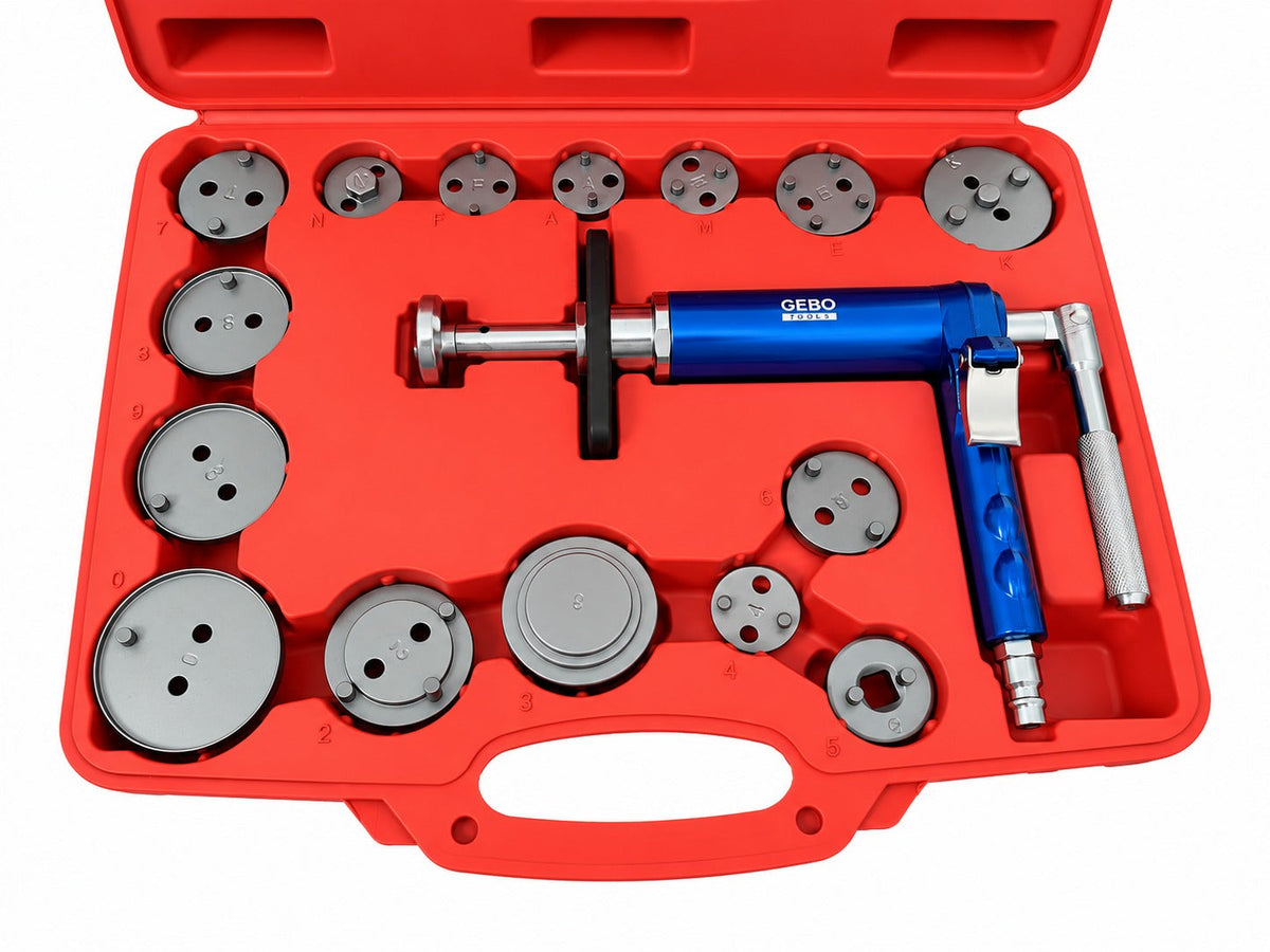 Fékmunkahenger visszanyomó készlet 16 db GEBO TOOLS