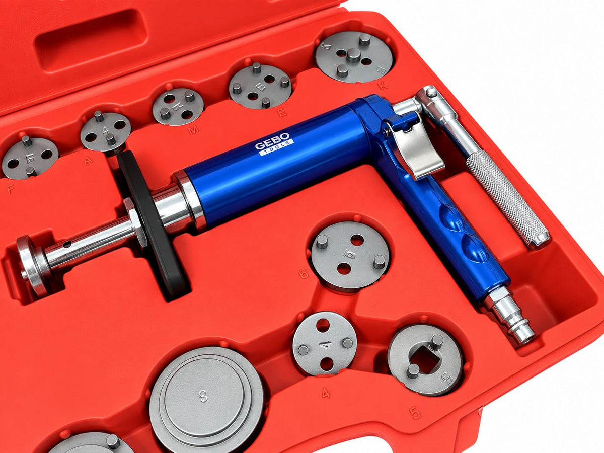 Fékmunkahenger visszanyomó készlet 16 db GEBO TOOLS