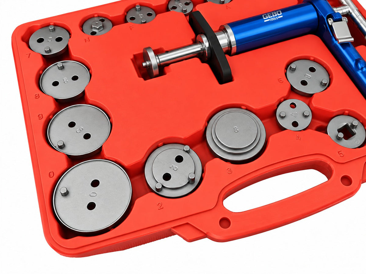 Fékmunkahenger visszanyomó készlet 16 db GEBO TOOLS