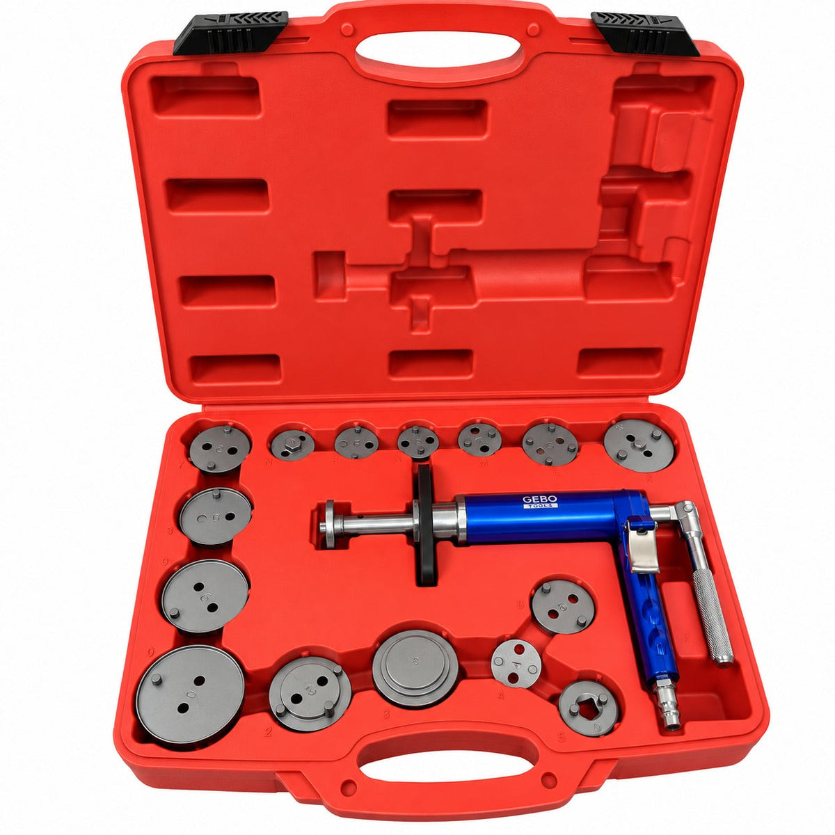 Fékmunkahenger visszanyomó készlet 16 db GEBO TOOLS