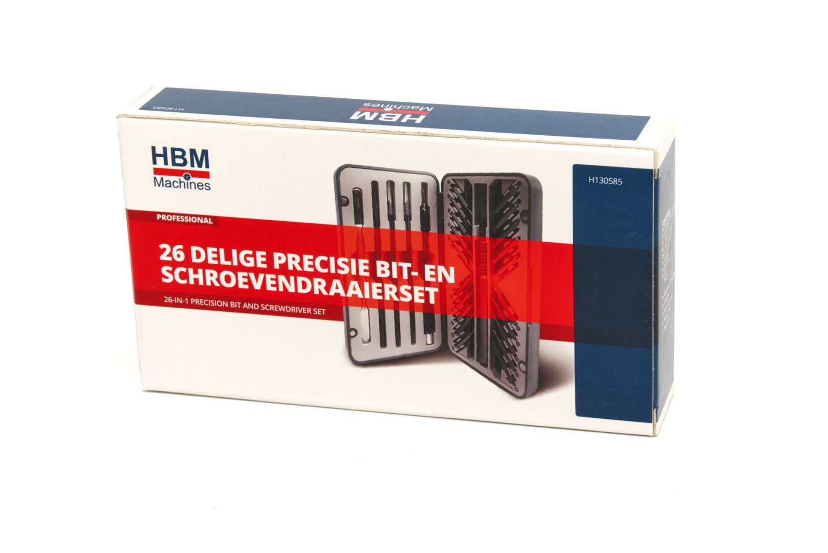 Prezíziós bit csavarhúzó készlet 26 db HBM