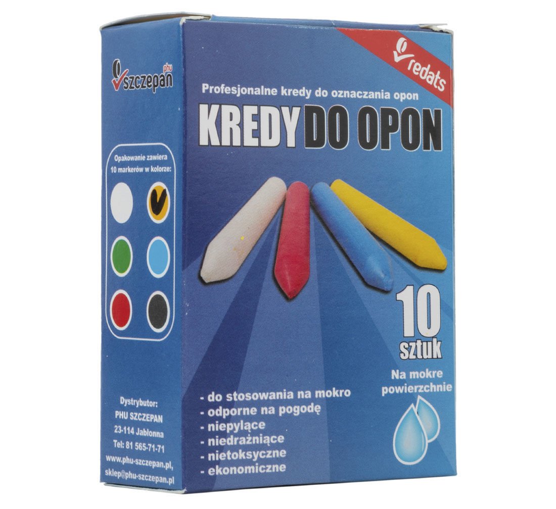 Prémium gumijelölő kréta készlet 10 db sárga