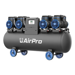 OLAJ NÉLKÜLI HALK KOMPRESSZOR 4X2LE 120L AIRPRO