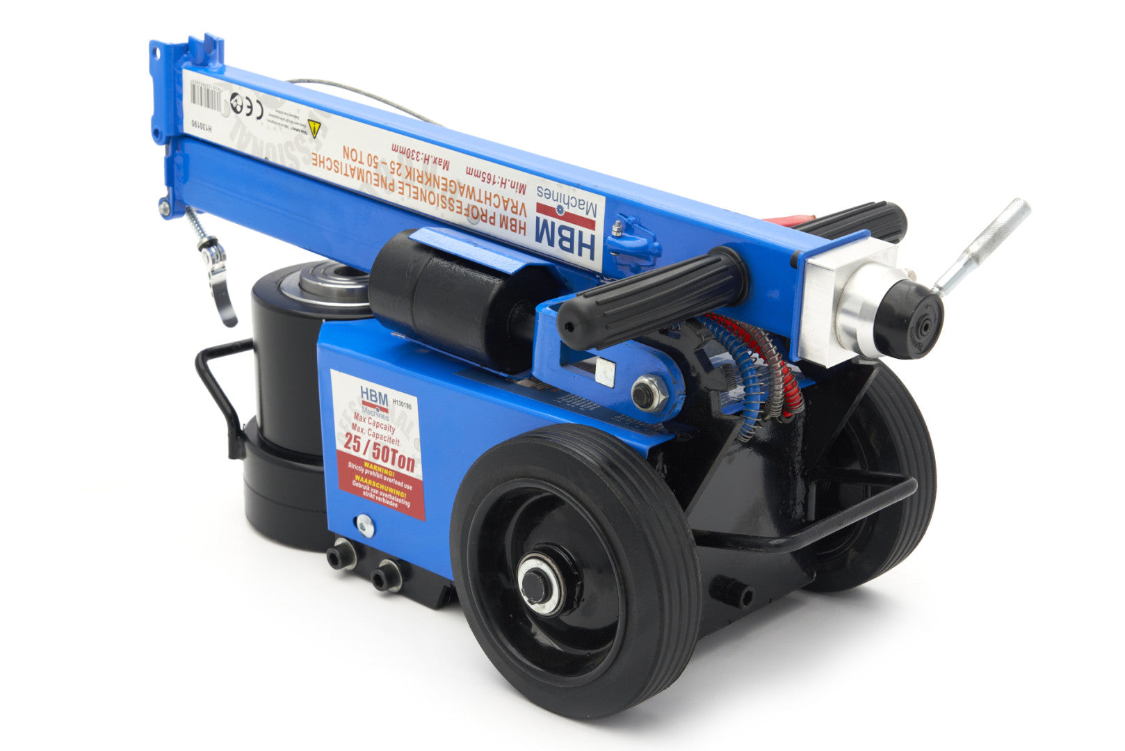 Professzionális hidro-pneumatikus emelő 25-50T HBM MACHINES hollandia