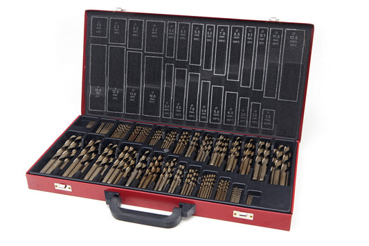 Professzionális kobalt HSS fúrószár készlet - 230 db