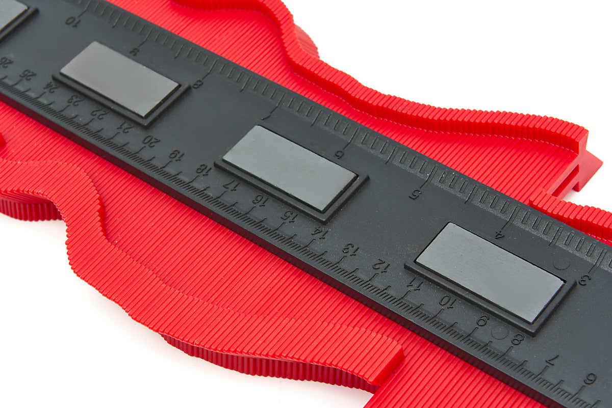 Professzionális mágneses kontúrmérő sablon 535x100x20mm