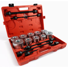 Préskészlet perselyek és felfüggesztési csapágyak szereléséhez szilent blokk 34-90mm 27 db GEBO TOOLS
