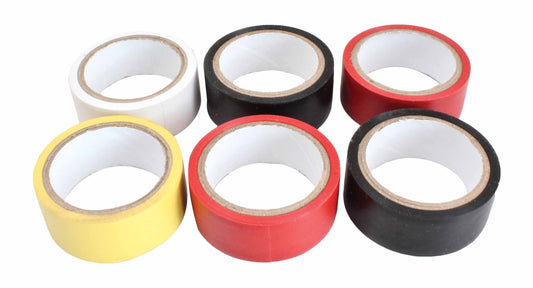 Pvc szigetelőszalag készlet 6 db