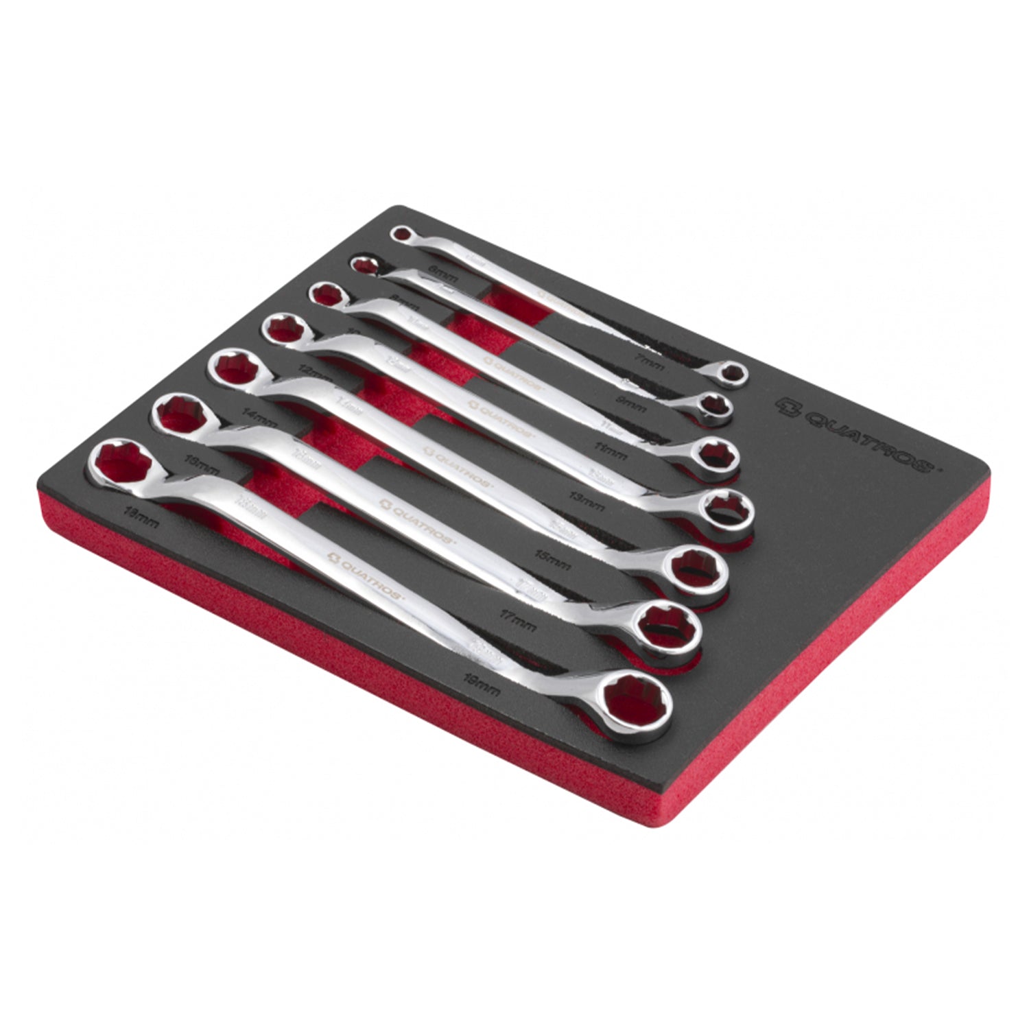 DUPLA HAJLÍTOTT CSILLAGKULCS KÉSZLET 6–19 MM 7 DB