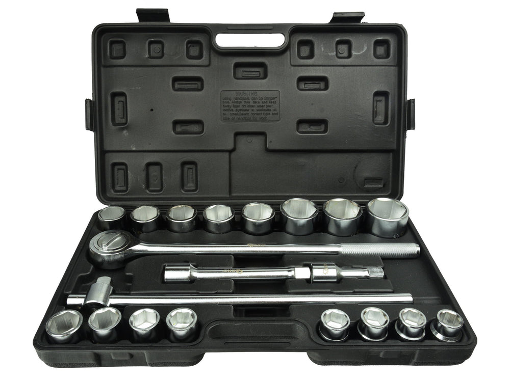 Racsnis dugókulcs készlet 3/4 19-50mm GEKO