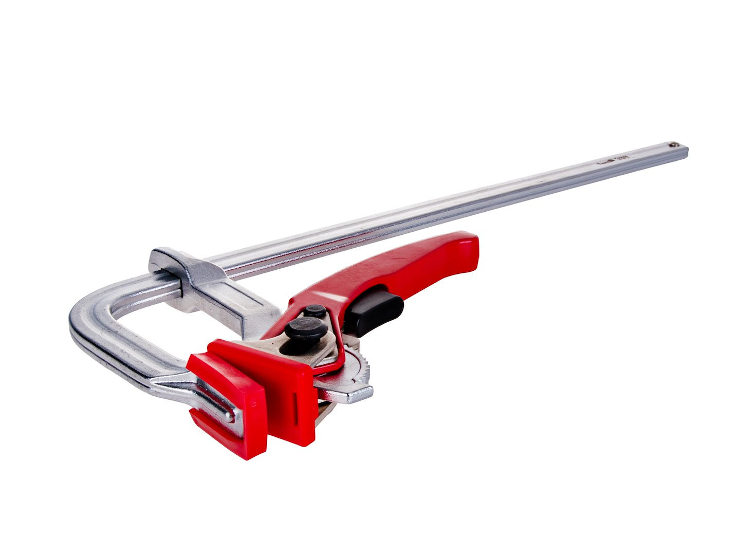 Racsnis gyorsrögzítő asztalos szorító 300x80 mm GEKO