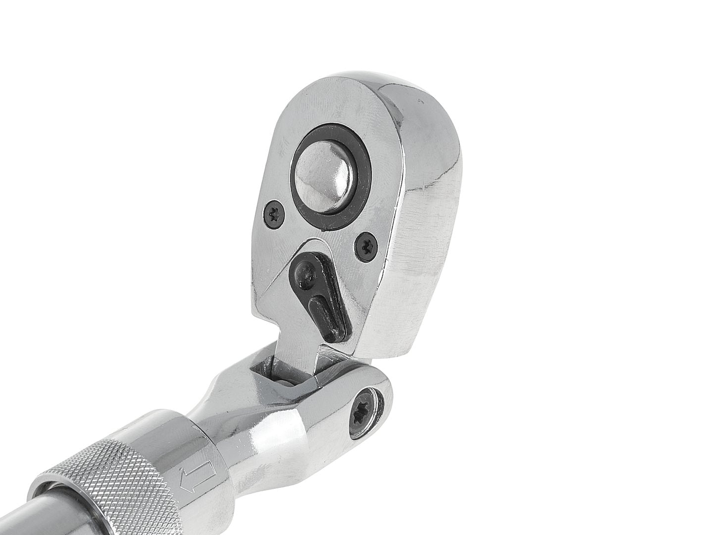 Racsnis hajtókar 1/2" teleszkópos nyéllel 370-510 mm és csuklós fejjel