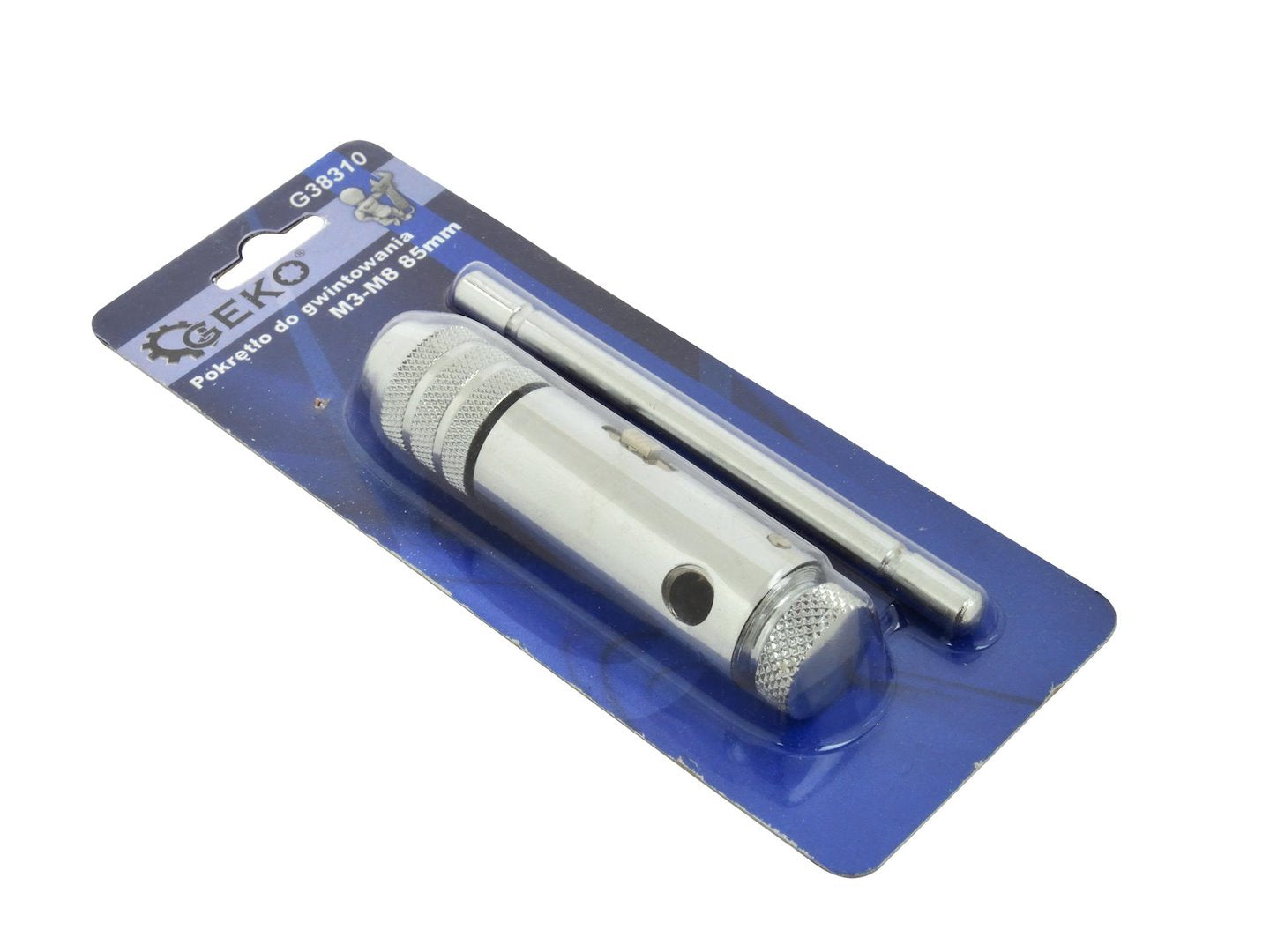 Racsnis menetfúró hajtószár m3-m8 85mm GEKO