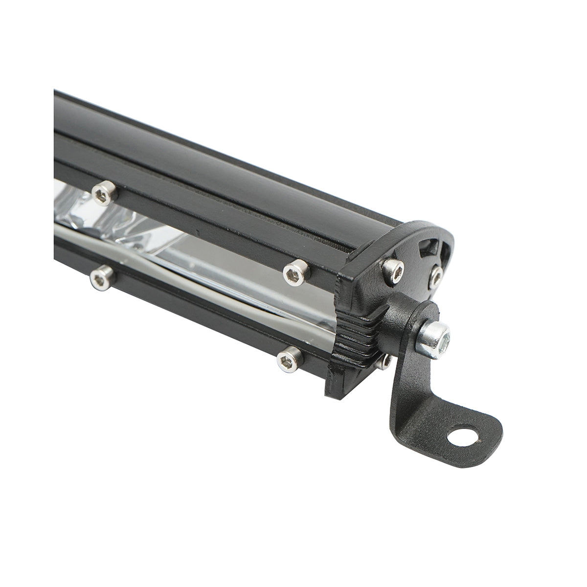 Reflektor / fényhíd, 204W, 68 LED + SMD, 10–30V, 6000K, 530x33x50 mm, Breckner Germany