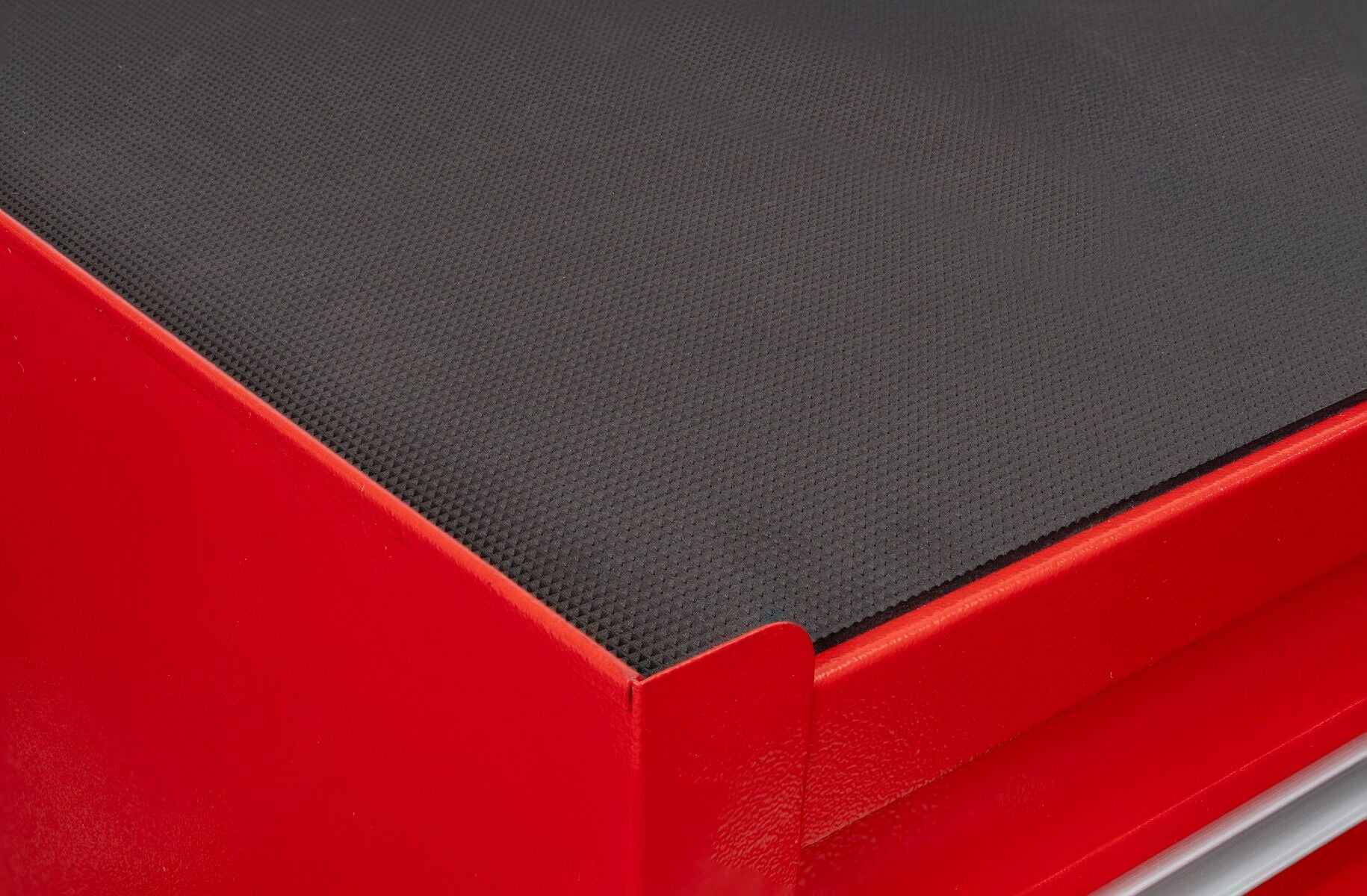 Üres szerszámos kocsi - szerszámos szekrény piros kerekekkel és fogantyúval INVENTO prémium 73 x 63 x 40 cm INVENTO