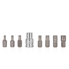 Ribe bitkészlet adapterrel m5–m14 8 db GEKO