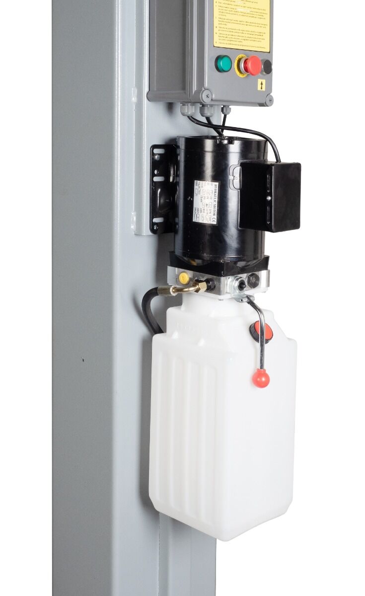 KÉTOSZLOPOS - CSÁPOS EMELŐ KÉZI ZÁRKIOLDÁSSAL 4 T 230 V INVENTO EL S40M + INGYEN OLAJ