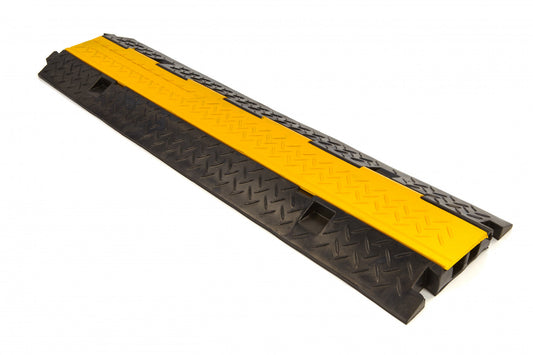Sebességkorlátozó kábelvezető padlóhíd 100 cm, HBM MACHINES premium, hollandia - elektromos kábel védelem