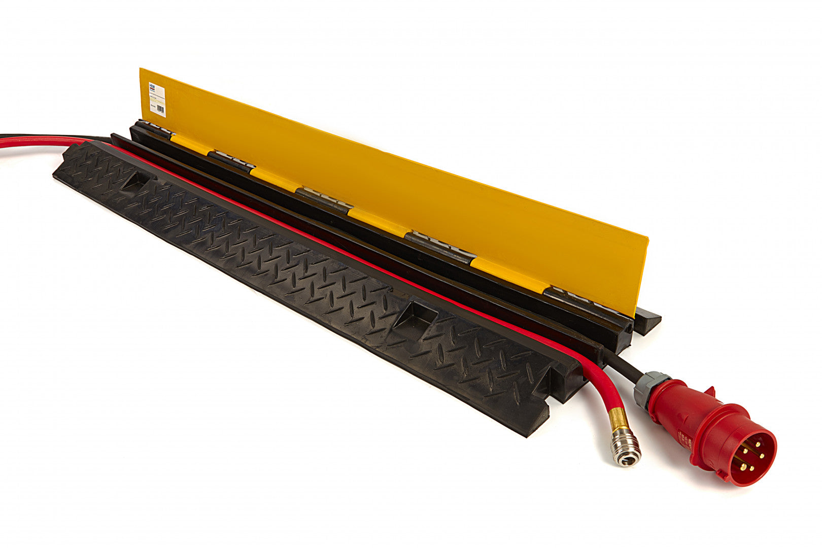 Sebességkorlátozó kábelvezető padlóhíd 100 cm, HBM MACHINES premium, hollandia - elektromos kábel védelem