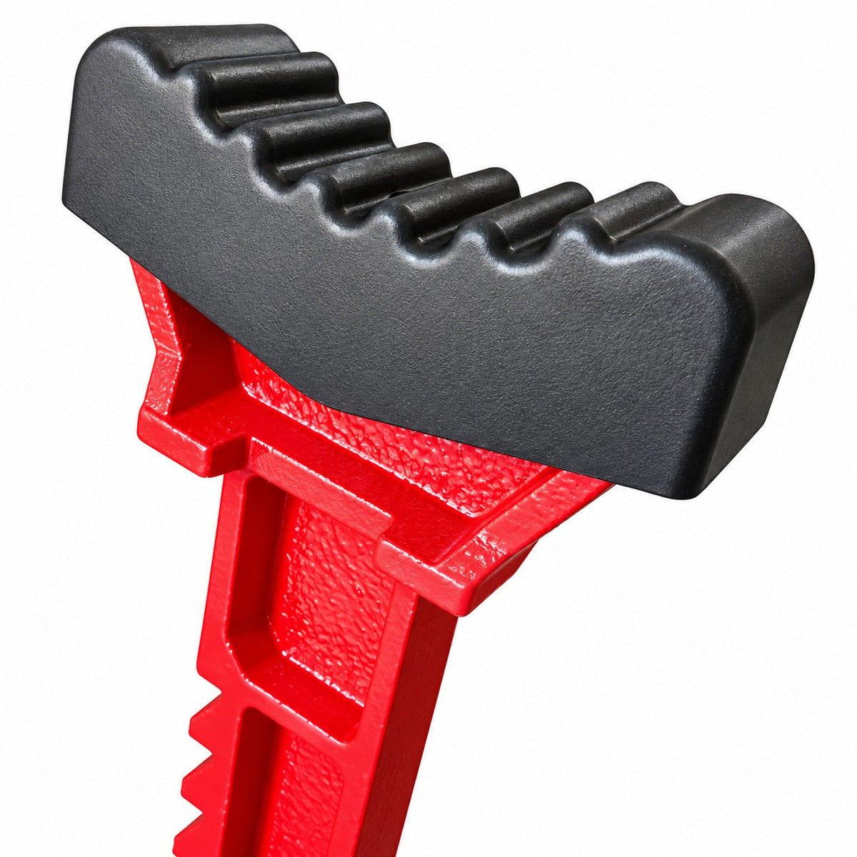 Tartóbak készlet 2 db 6 t 39-60 cm dupla biztosítóval és autóküszöb védő gumi tamponnal GEBO TOOLS