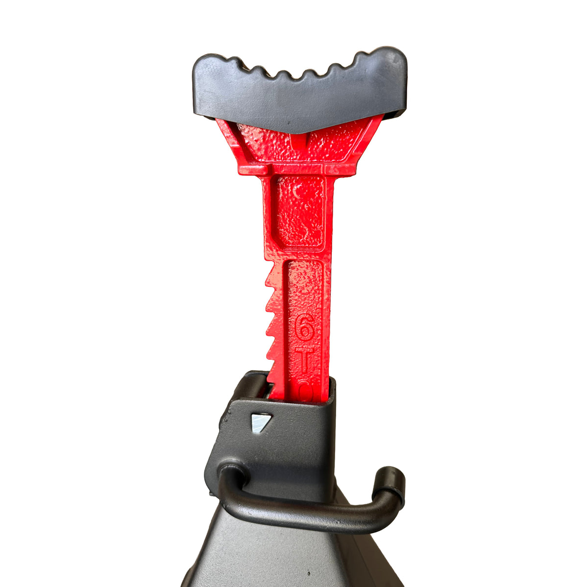 Tartóbak készlet 2 db 6 t 39-60 cm dupla biztosítóval és autóküszöb védő gumi tamponnal GEBO TOOLS