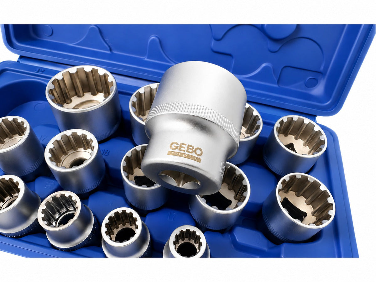 Dugókulcs készlet VARIO plus 1/2 8-32 mm GEBO TOOLS